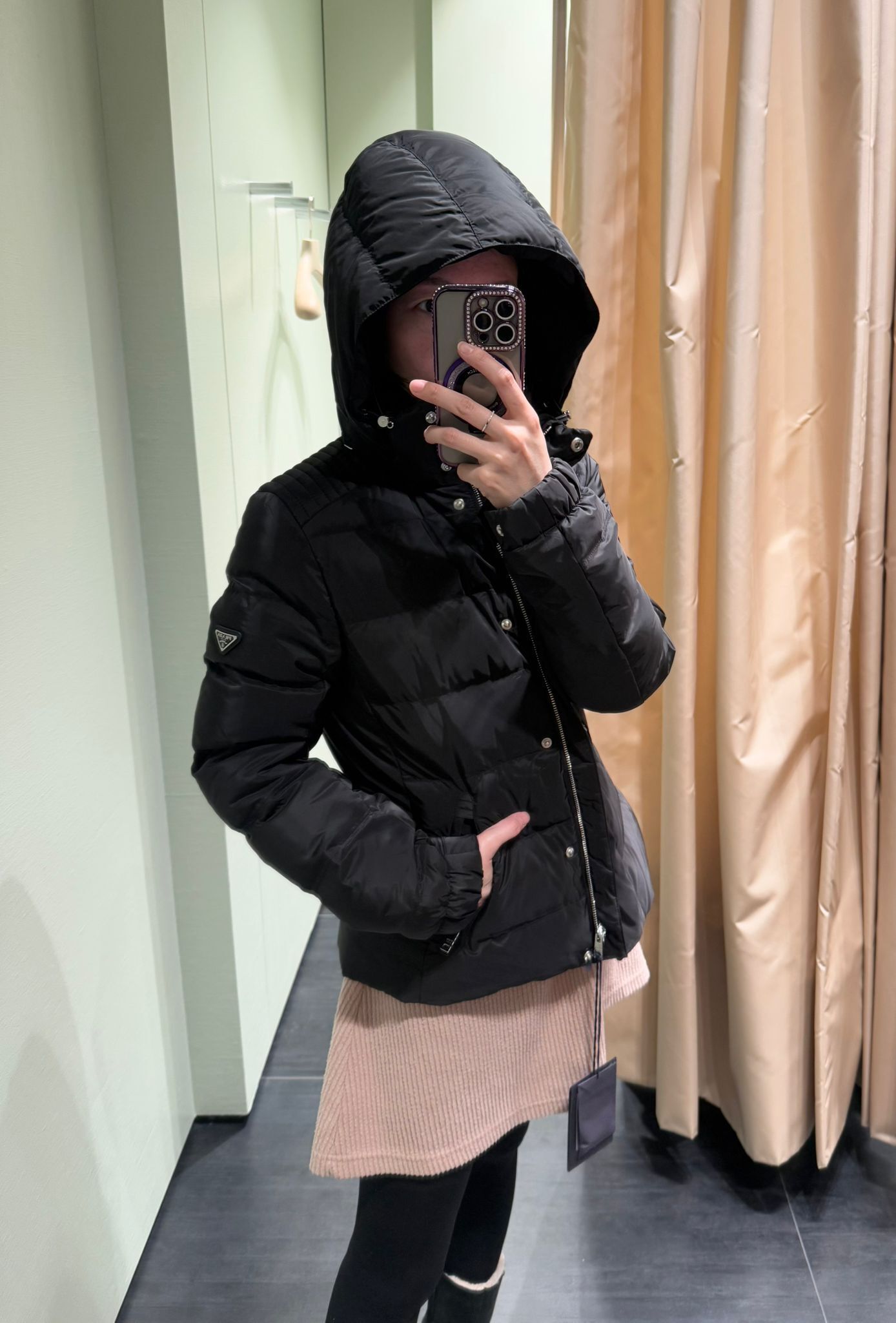 最新最全の アウトレット] PRADA 29X544 女性ダウンジャケット選べる3色 ジャケット・アウター