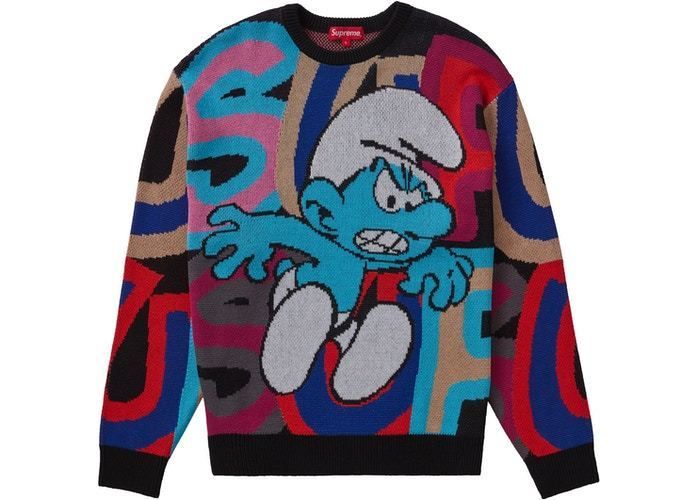 Supreme Smurfs Sweater スマーフ セーター FW 20 WEEK 6 (Supreme Supreme Smurfs Sweater スマーフ セーター FW 20 WEEK 6 (Supreme