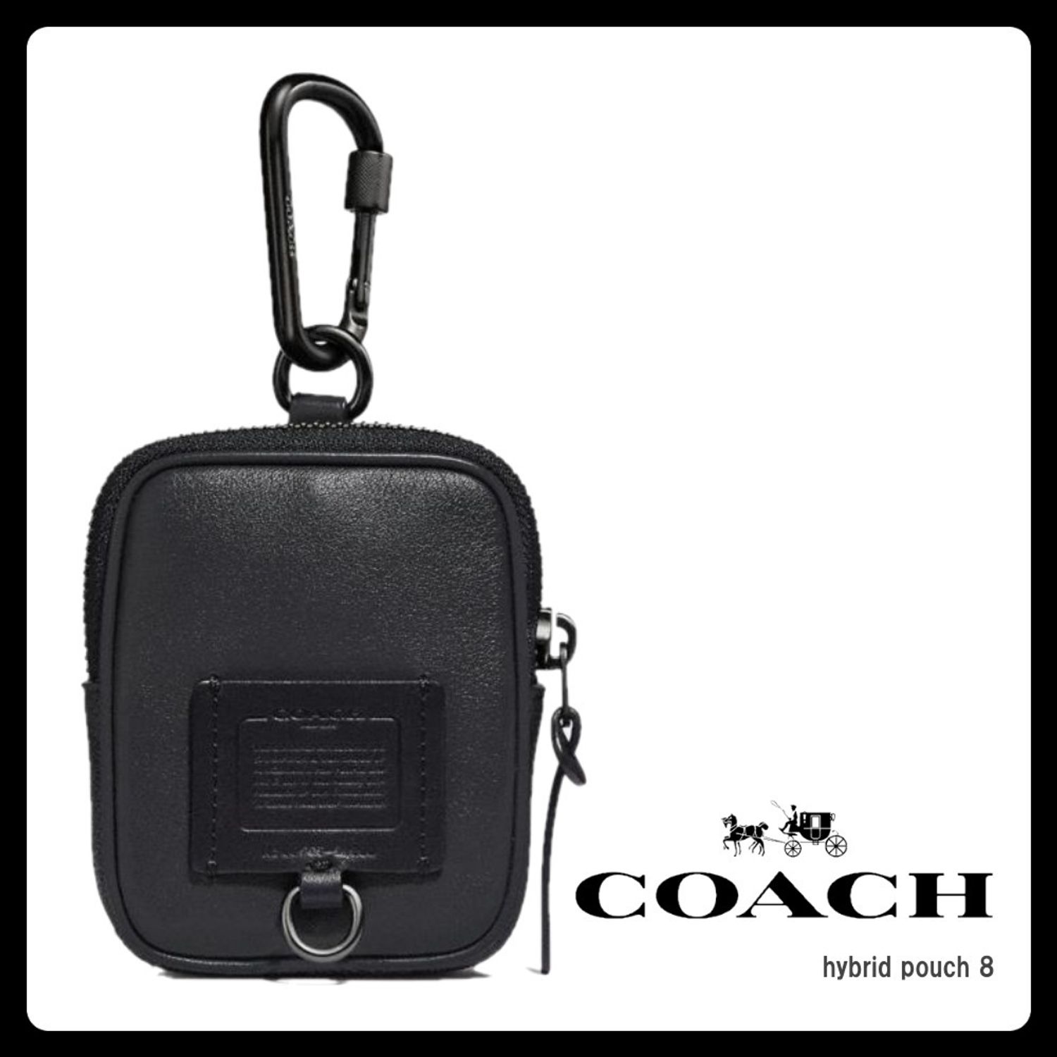 Coach オシャレメンズ必見 大人気のハイブリッド8ベルトポーチ Coach テックアクセサリー Buyma