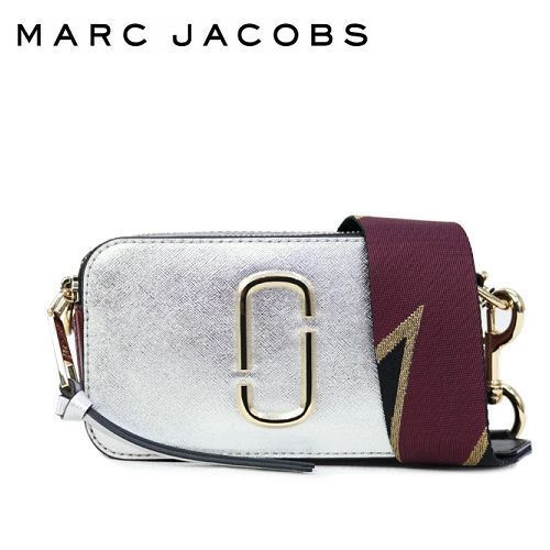20AW ☆MARC JACOBS☆SNAPSHOT CAMERAバッグ SILVER MULTI♪ (MARC 千葉激安 マーク シルバー スナップショット ショルダーバッグ ジェイコブス ショルダーバッグ
