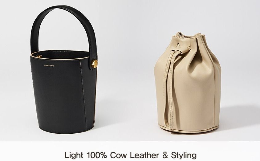 ○○韓国バッグ○○イエムスコール BUCKET SHOULDER BAG 牛革♪ (HIEMS ○○韓国バッグ○○イエムスコール BUCKET SHOULDER BAG 牛革♪ (HIEMS