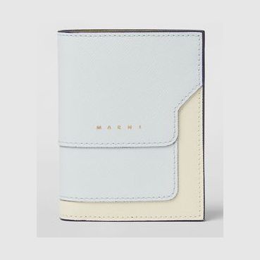 MARNI☆マルニ サフィアーノレザー バイフォールド・ウォレット (MARNI MARNI☆マルニ サフィアーノレザー バイフォールド・ウォレット (MARNI