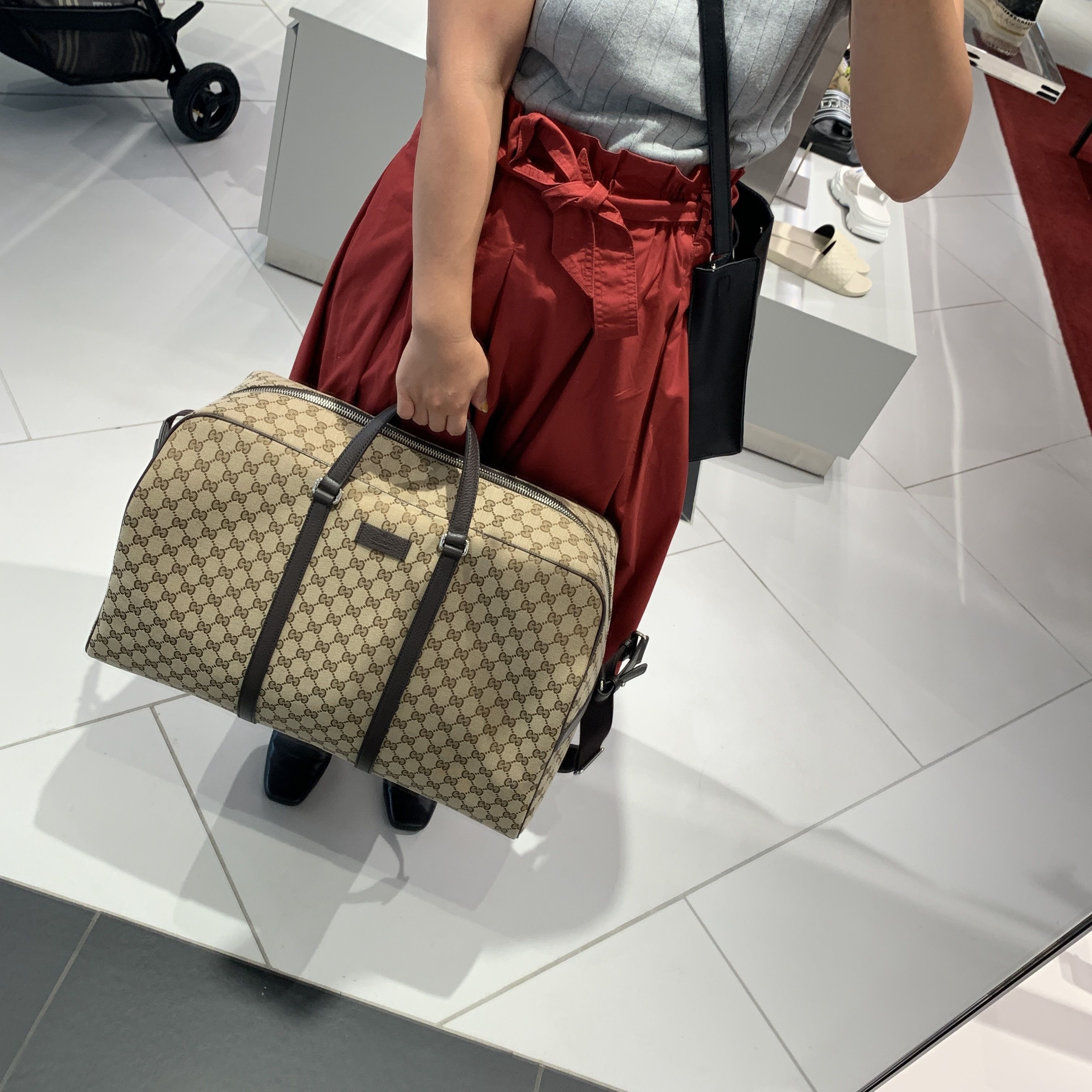 国内発送☆すぐ届く!【GUCCI】ボストンバッグ GGキャンバス (GUCCI 国内発送☆すぐ届く!【GUCCI】ボストンバッグ GGキャンバス (GUCCI