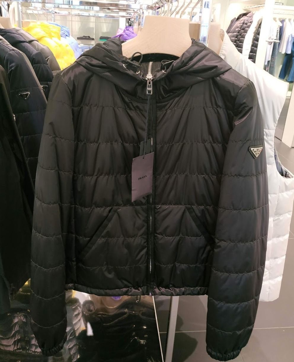 PRADA】291511 フード付き軽量キルティングジャケット (PRADA/ダウン ...