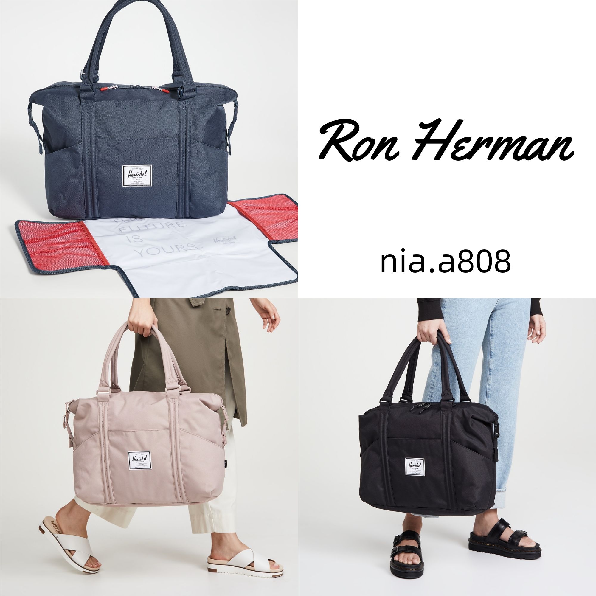 関税・送料込み】Ron Herman☆Herschel Supply/マザーズバッグ (Ron 関税・送料込み】Ron Herman☆Herschel Supply/マザーズバッグ (Ron