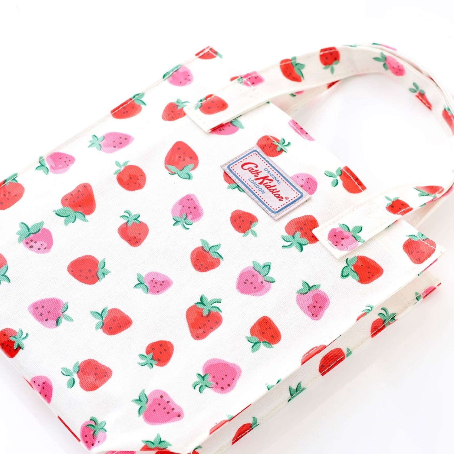 人気 ギフトにも キャスキッドソン トートバッグ いちご柄 Cath Kidston トートバッグ Buyma