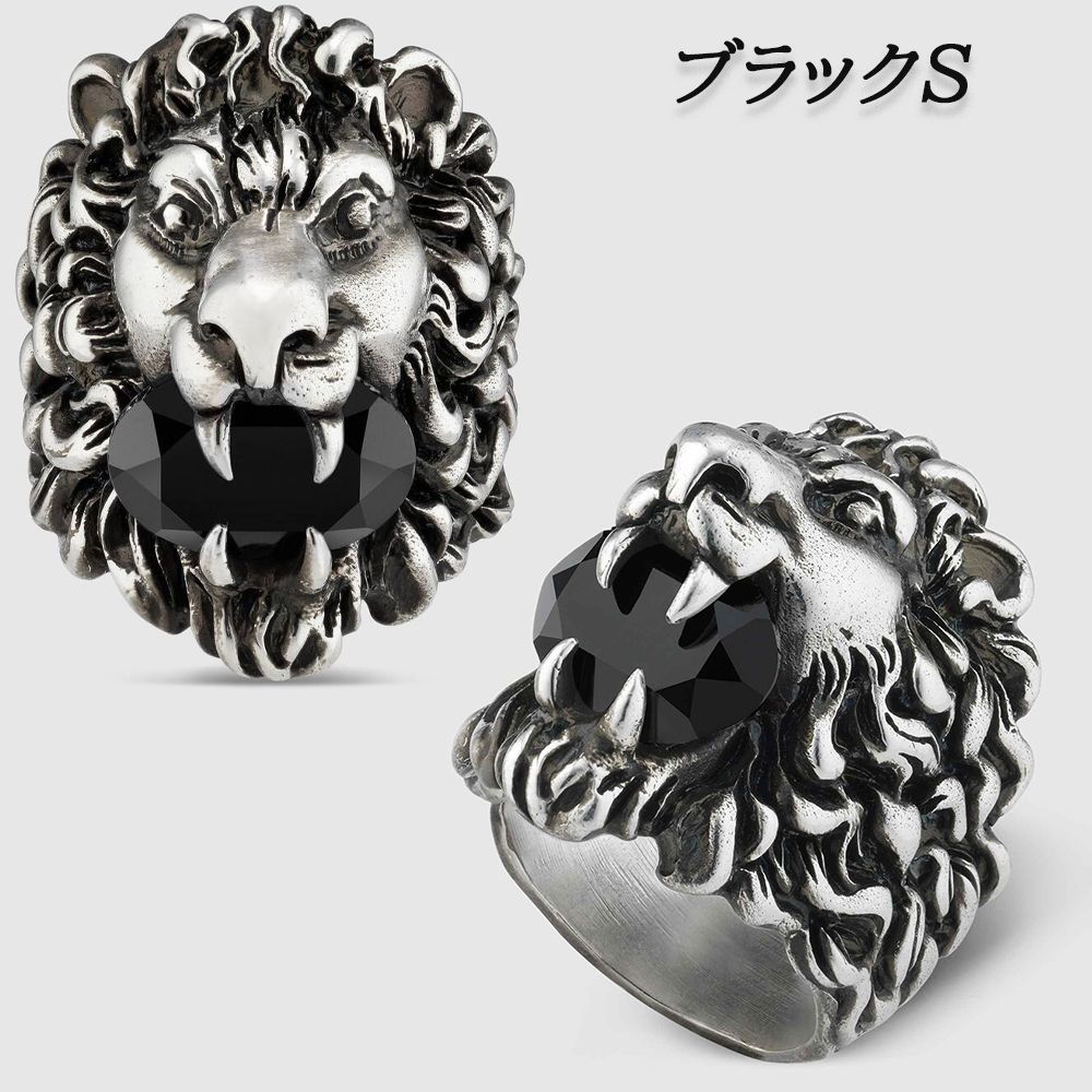 国内即発☆【GUCCI】クリスタル付き ライオンヘッド リング (GUCCI 国内即発☆【GUCCI】クリスタル付き ライオンヘッド リング (GUCCI
