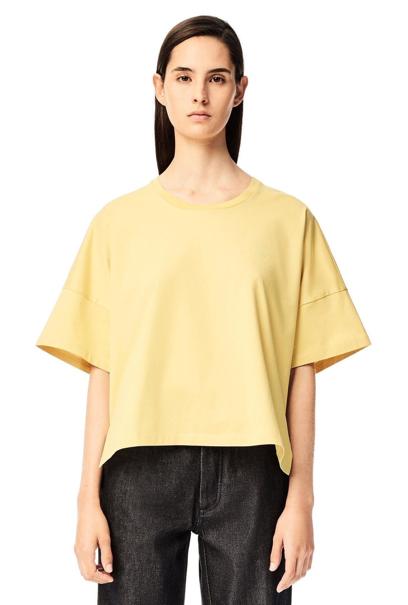 LOEWE】クロップド丈*アナグラムロゴ入り☆Tシャツ*S359341XA4 (LOEWE LOEWE】クロップド丈*アナグラムロゴ入り☆Tシャツ*S359341XA4 (LOEWE