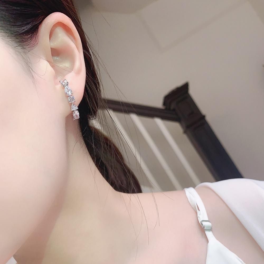 VIP価格【SWAROVSKI】スワロフスキー TENNIS DELUXE MIXEDピアス