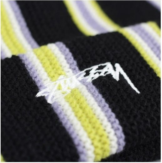 STUSSY☆Vertical Stripe Cuff Beanie (STUSSY/ニットキャップ