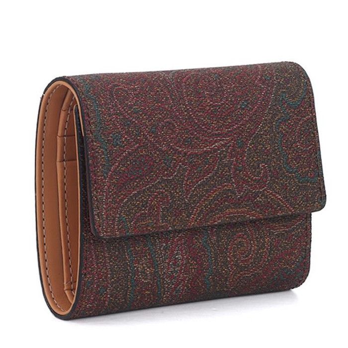 ☆ETRO☆ペイズリー レディース 折りたたみ財布☆正規品☆ (ETRO