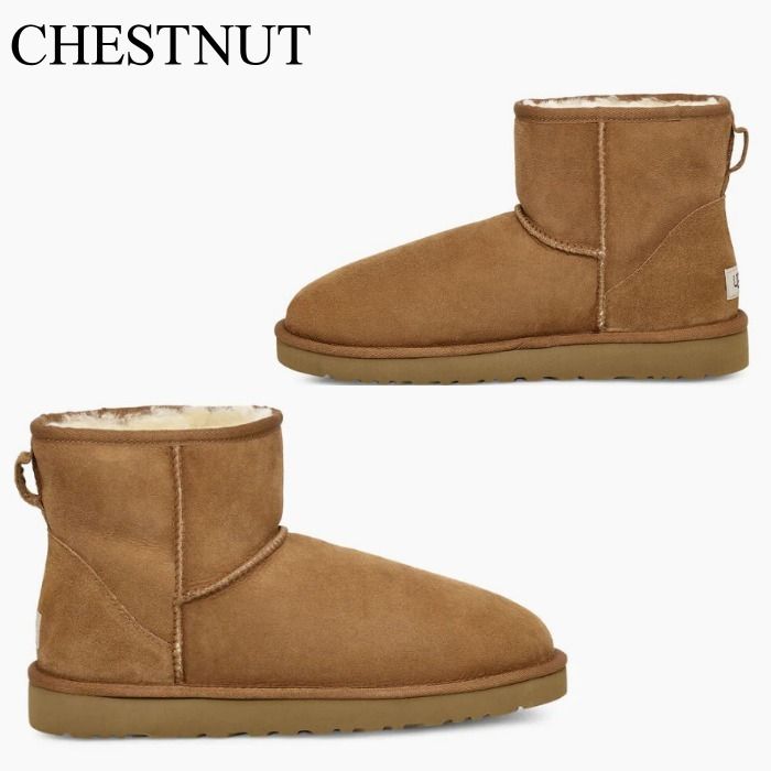 定番人気【UGG】CLASSIC MINI BOOT シープスキン ショートブーツ (UGG ...