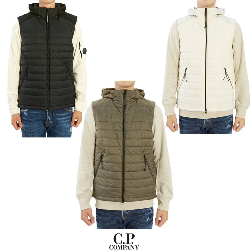 C.P. COMPANY◇07CMOW019A 005242M ダウンベスト 中綿ベスト (C.P. 直売販促品 CP ベスト COMPANY ベスト