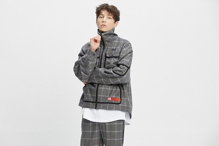 ☆BADINBAD☆SEVENTEEN エクスプス着用☆ICONIC CHECK JACKET ☆BADINBAD☆SEVENTEEN エクスプス着用☆ICONIC CHECK JACKET