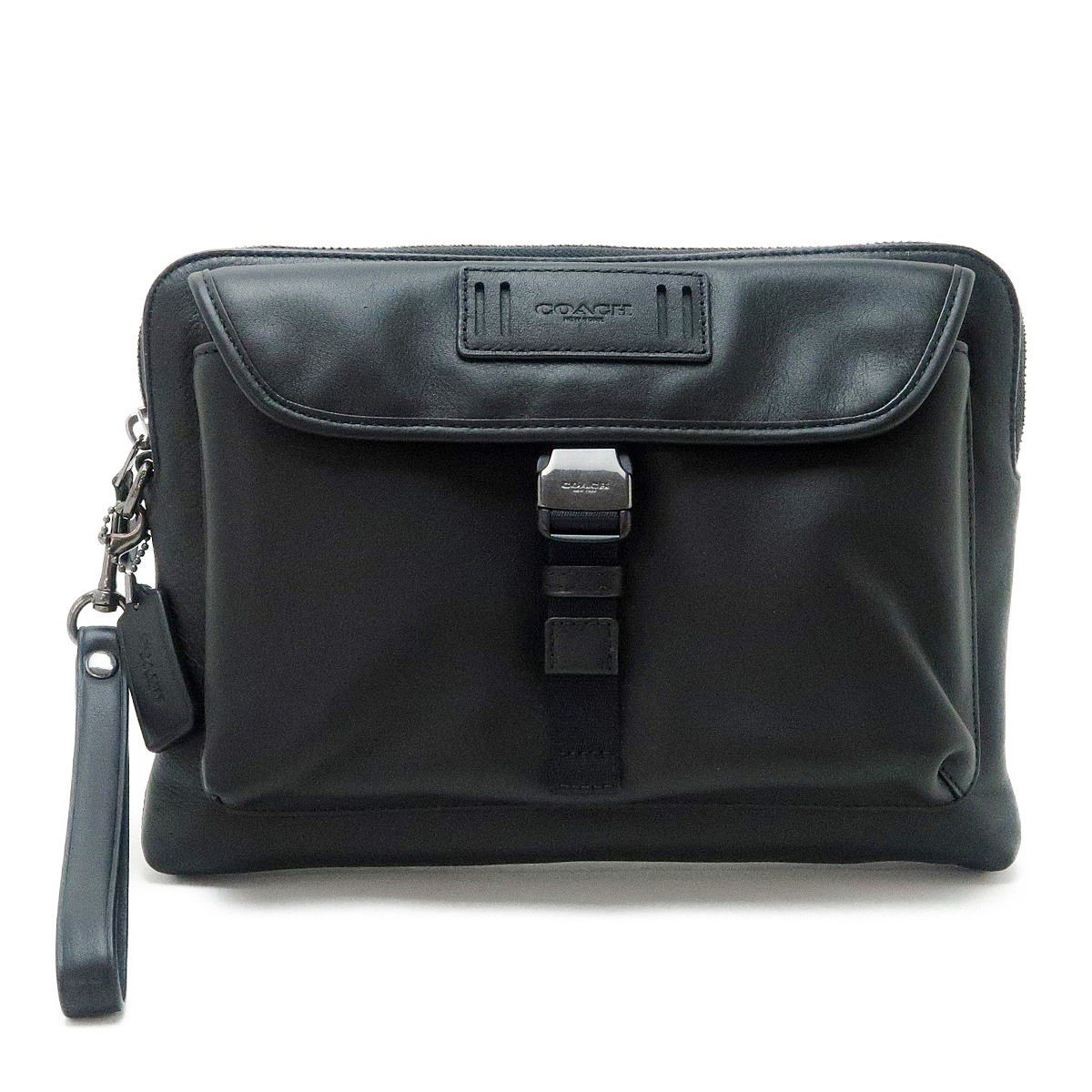 即発】コーチ COACH バッグ メンズ セカンドバッグ クラッチ