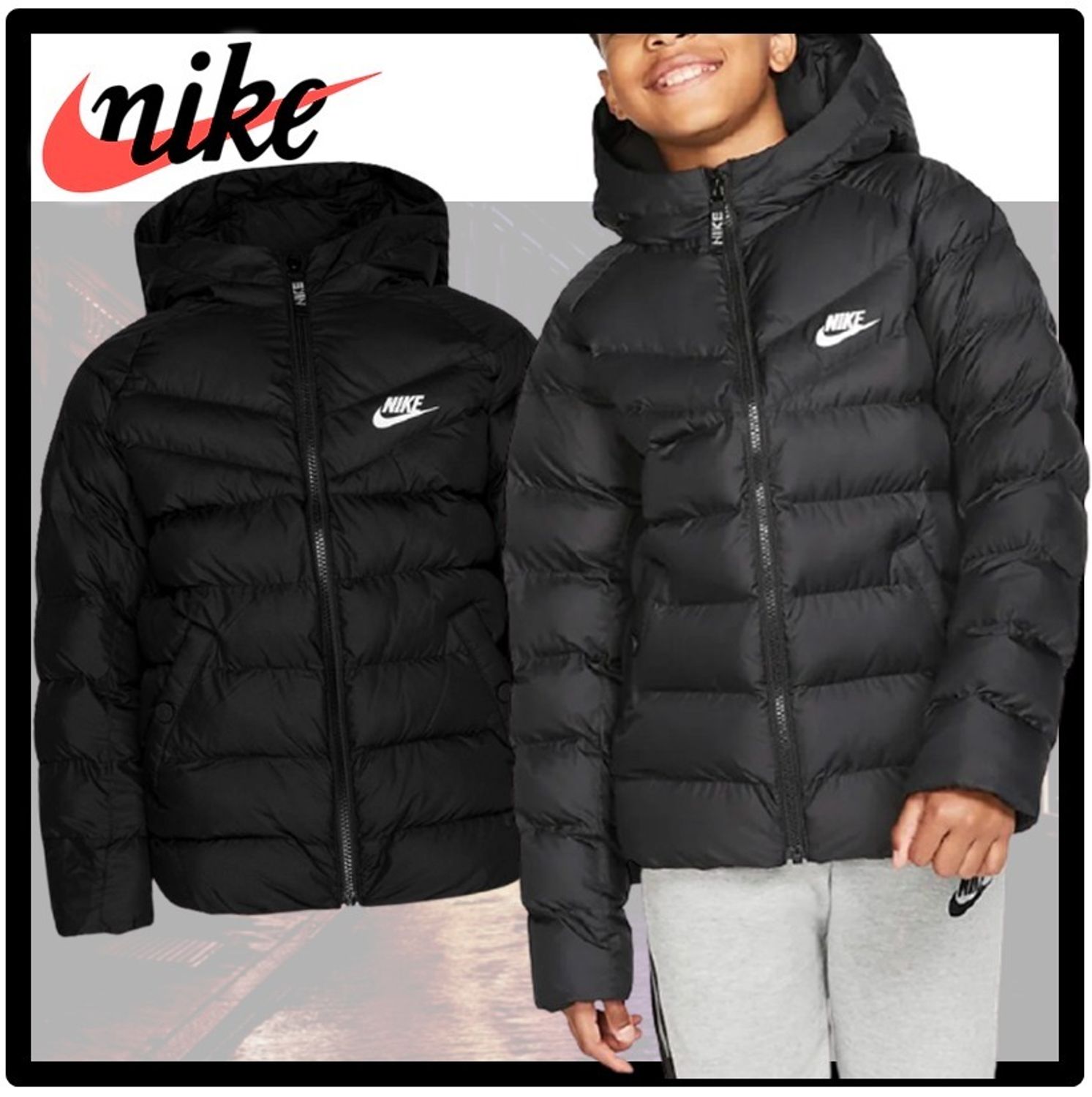 Nike キッズアウター フィールドジャケッ ト 男女兼用 Nike キッズアウター Buyma
