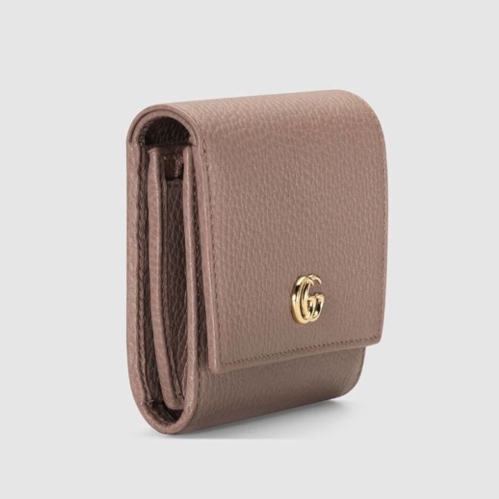 GUCCI☆GGマーモント レザー ウォレット☆すぐ届く! (GUCCI