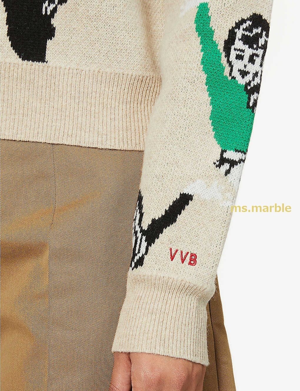 国内発| V VICTORIA BECKHAM チアリーダー クロップセーター (Victoria 国内発| V VICTORIA BECKHAM チアリーダー クロップセーター (Victoria
