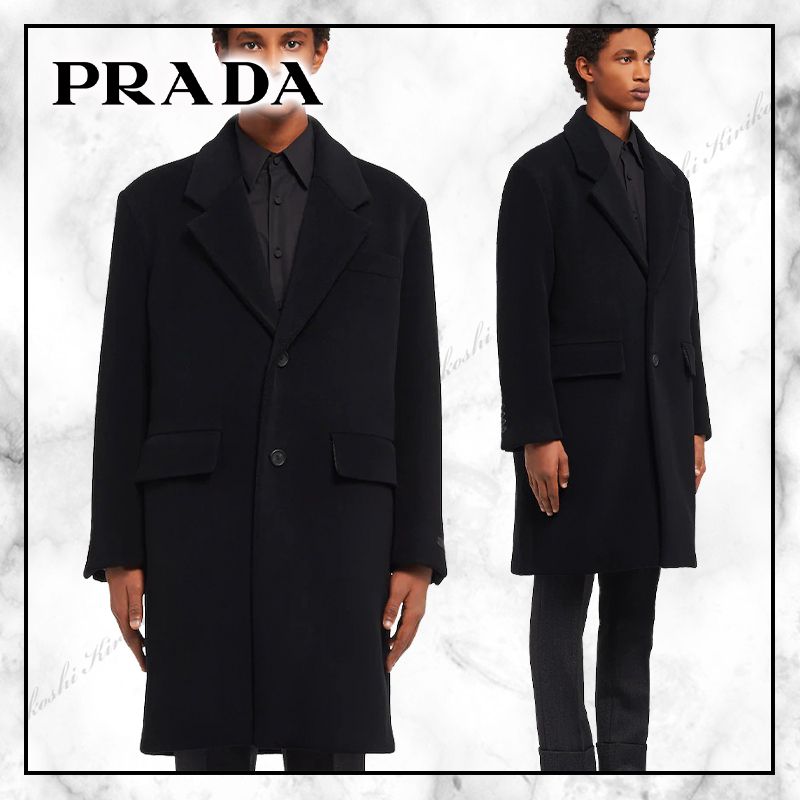 陰山織物謹製 PRADA コート - 通販 - www.tresmonjitas.com