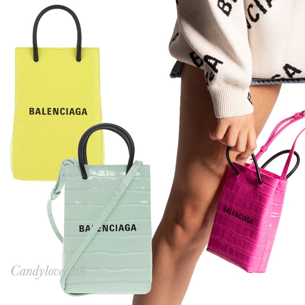 BALENCIAGA フォンホルダー クロスボディバッグ (BALENCIAGA ...
