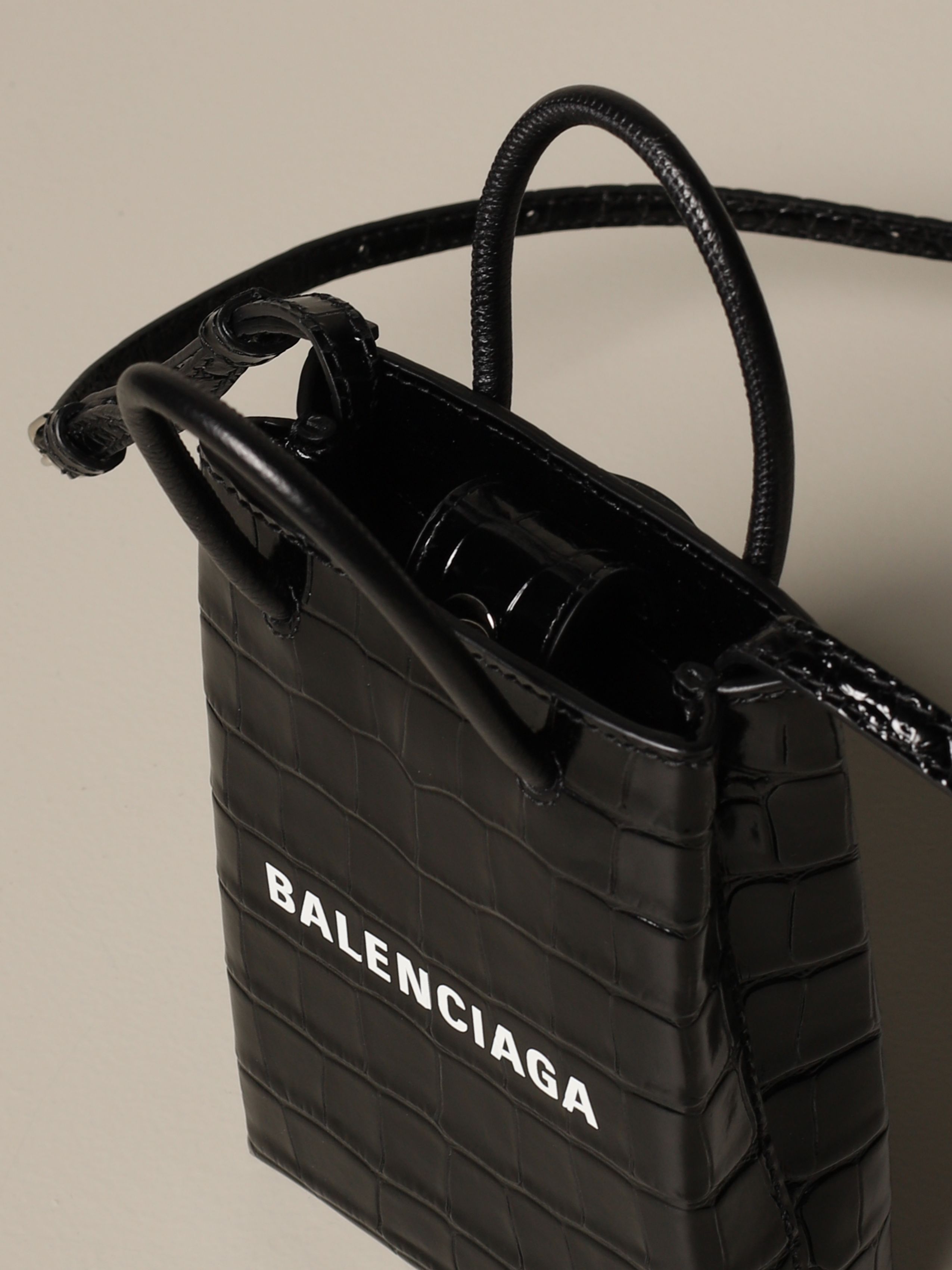 BALENCIAGA フォンホルダー クロスボディバッグ (BALENCIAGA ...