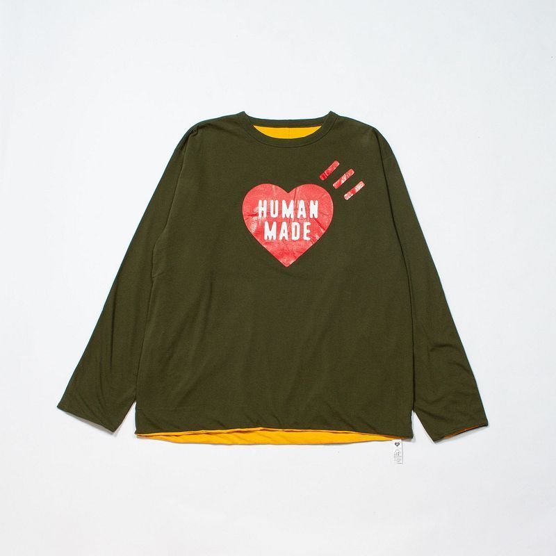 SALE】human made☆リバーシブルLong-T・サーマルロングT (HUMAN MADE SALE】human made☆リバーシブルLong-T・サーマルロングT (HUMAN MADE