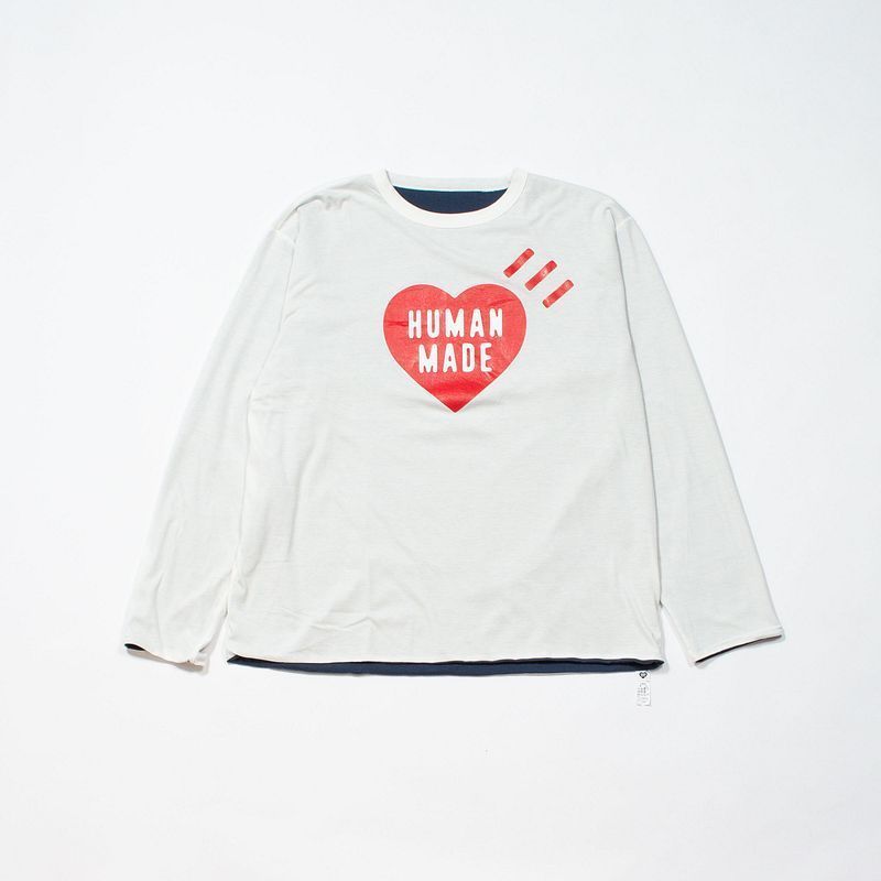 SALE】human made☆リバーシブルLong-T・サーマルロングT (HUMAN MADE SALE】human made☆リバーシブルLong-T・サーマルロングT (HUMAN MADE