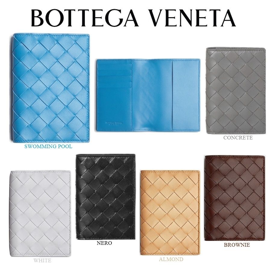 BOTTEGA VENETA】 イントレチャート パスポートケース☆608061 BOTTEGA VENETA】 イントレチャート パスポートケース☆608061