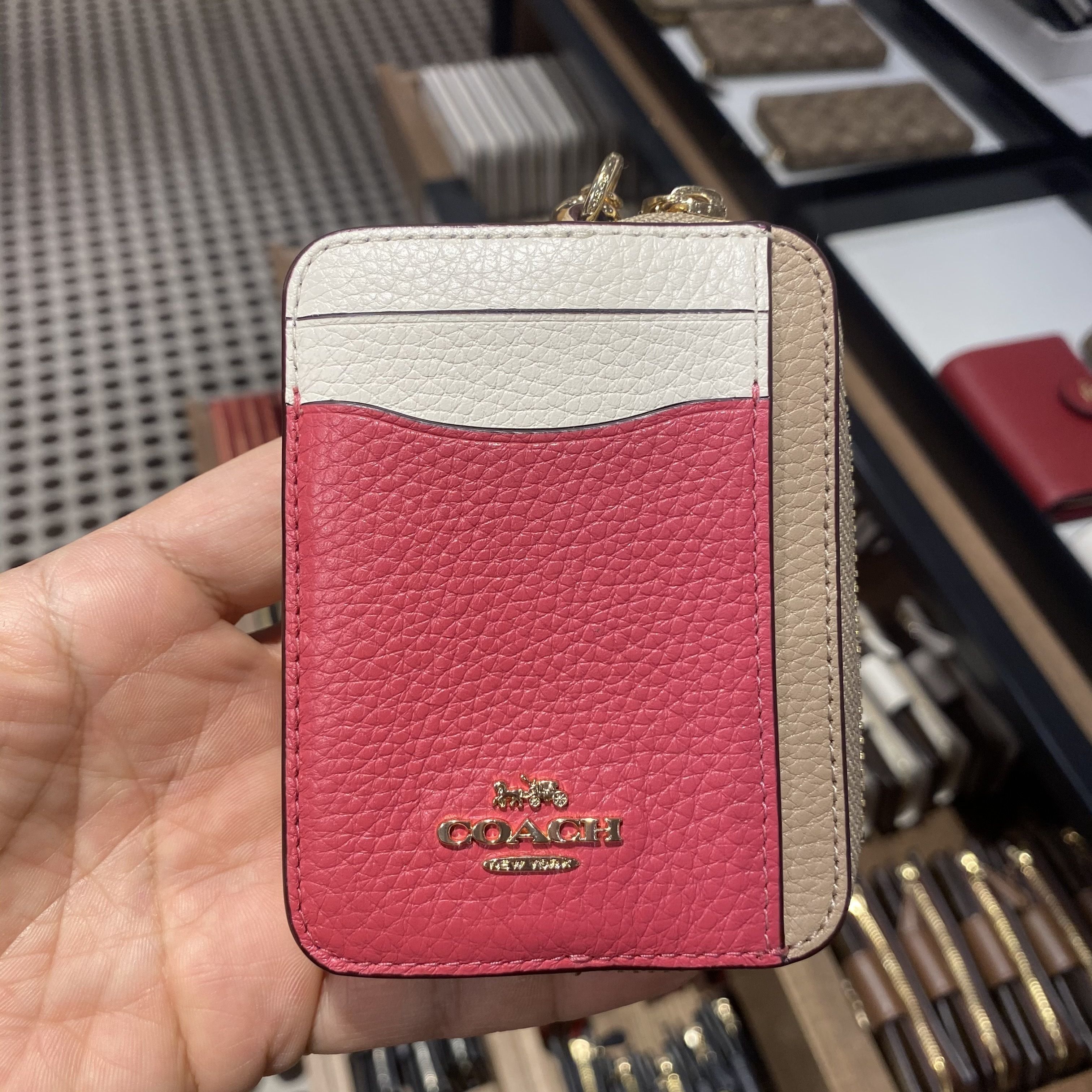即発 アウトレット COACH 小銭入れ カードケース 6303 レザー (Coach 即発 アウトレット COACH 小銭入れ カードケース 6303 レザー (Coach