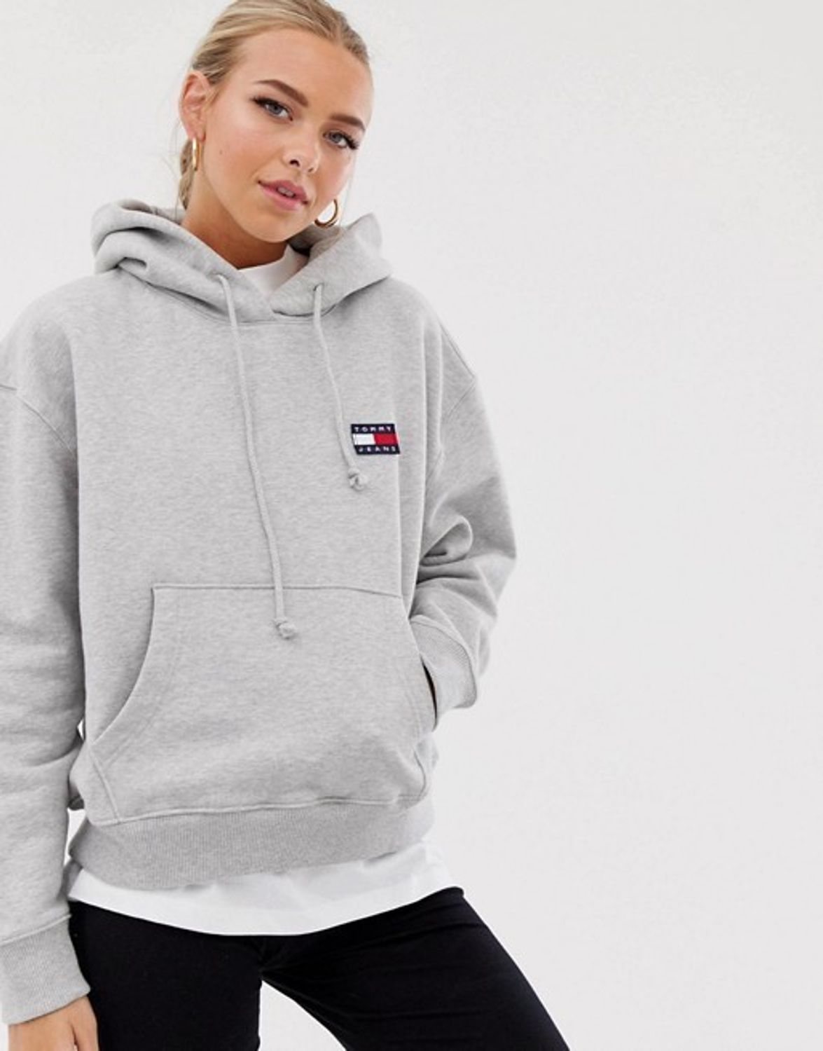 Tommy トミージーンズ ロゴ フーディー パーカー Tommy Hilfiger パーカー フーディ Buyma