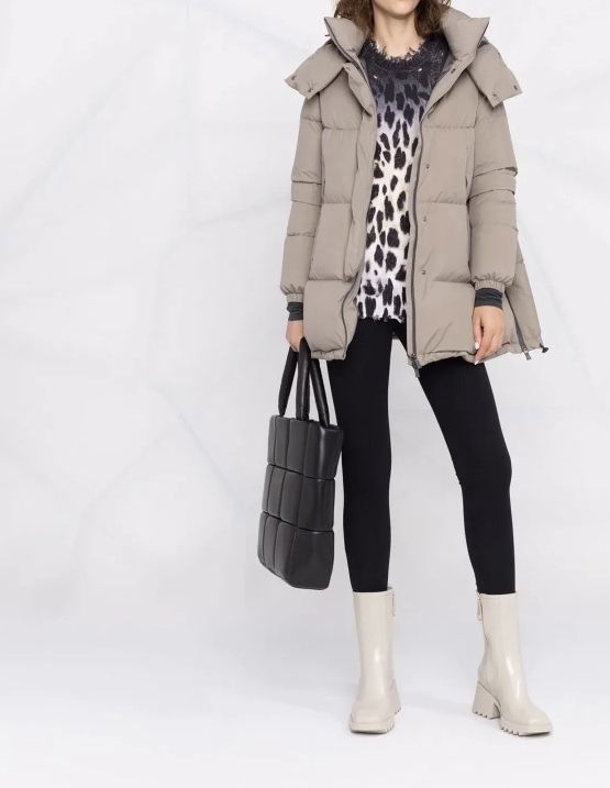 Herno PI128DL ヘルノ ラミナー オーバーサイズ Aライン ダウン (HERNO Herno PI128DL ヘルノ ラミナー オーバーサイズ Aライン ダウン (HERNO