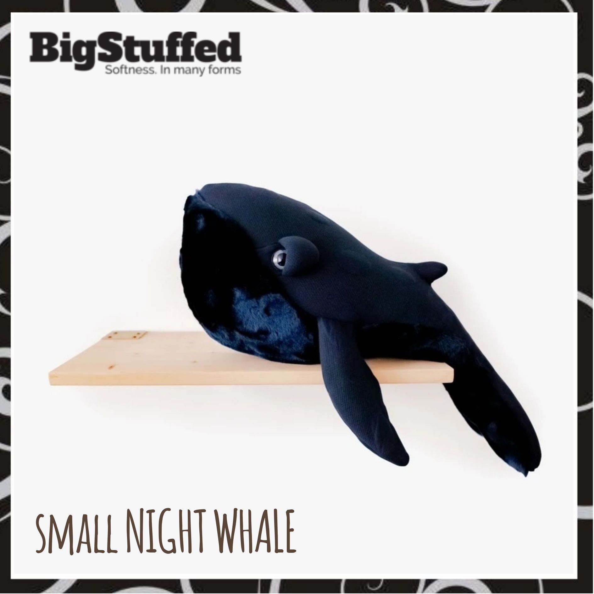☆BigStuffed☆スモール ナイト ホエール WHALE/関税送料込 (Big ☆BigStuffed☆スモール ナイト ホエール WHALE/関税送料込 (Big