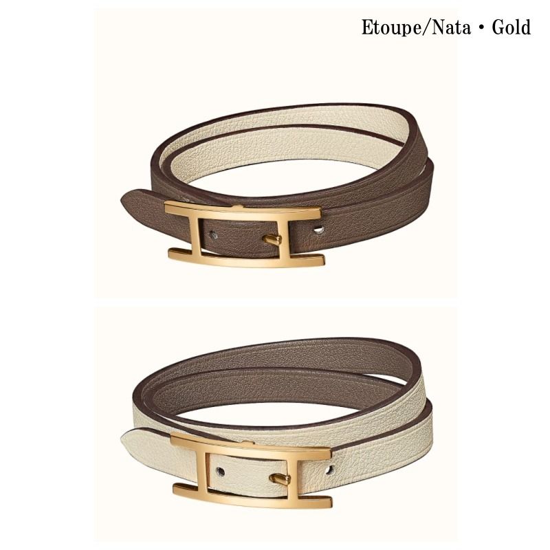 Hermes *Behapi Double Tour*人気のリバーシブルブレスレット Hermes *Behapi Double Tour*人気のリバーシブルブレスレット