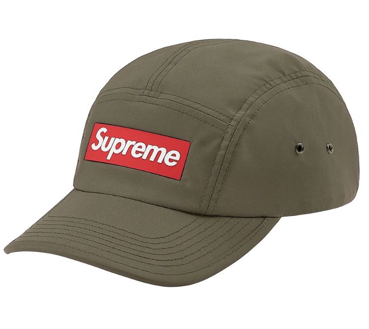 4色展開 Supreme Inset Logo Camp Cap キャンプ キャップ 帽子 ...