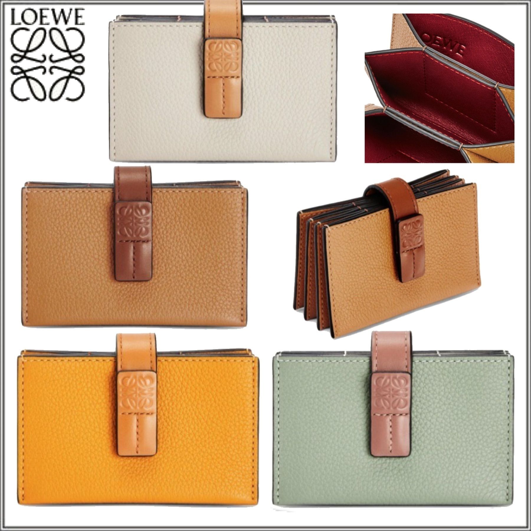 ロエベ】アコーディオン コイン カードホルダー (LOEWE/カードケース ロエベ】アコーディオン コイン カードホルダー (LOEWE/カードケース