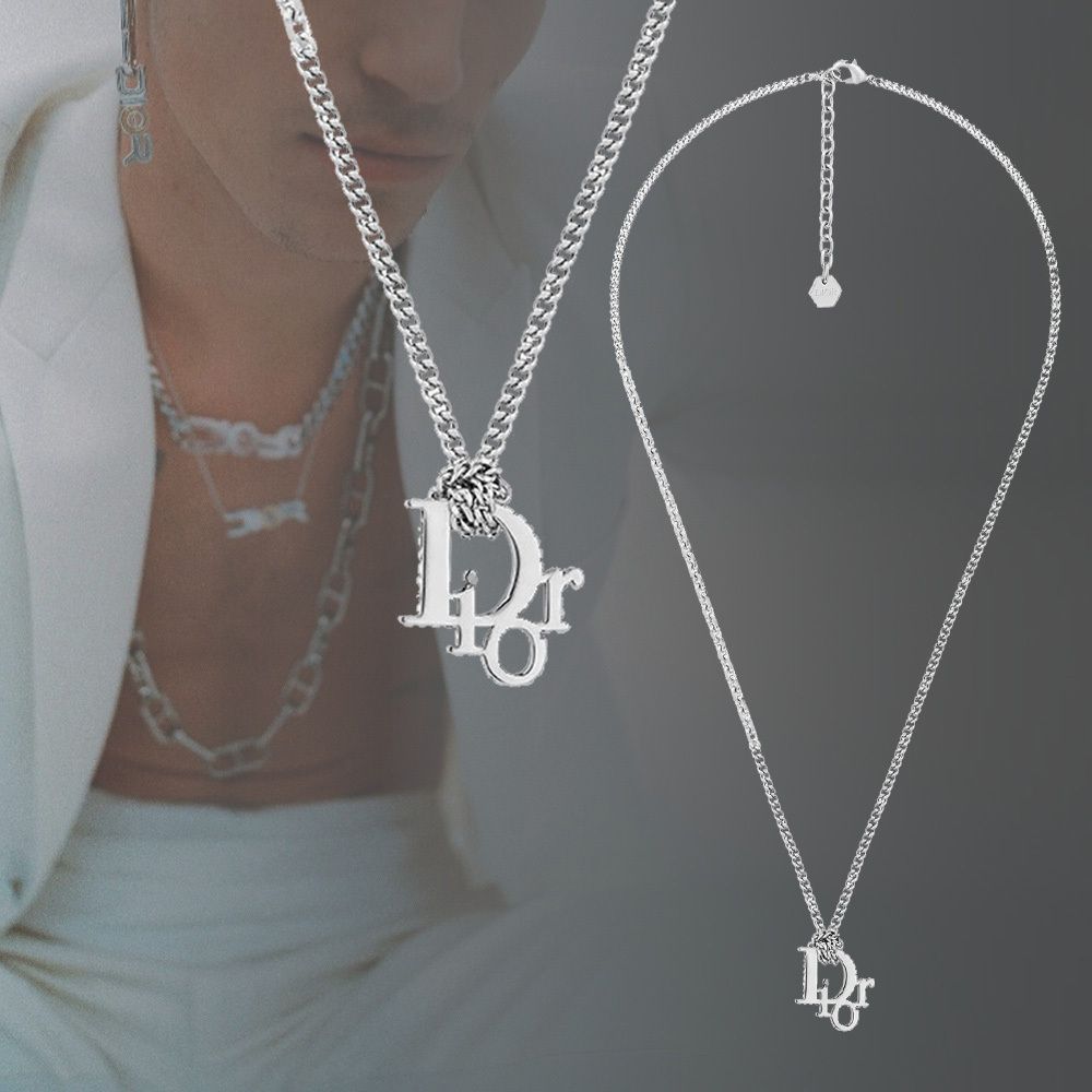 DIOR(ディオール)20AW*OBLIQUE オブリーク ネックレス*DIORロゴ (Dior ...