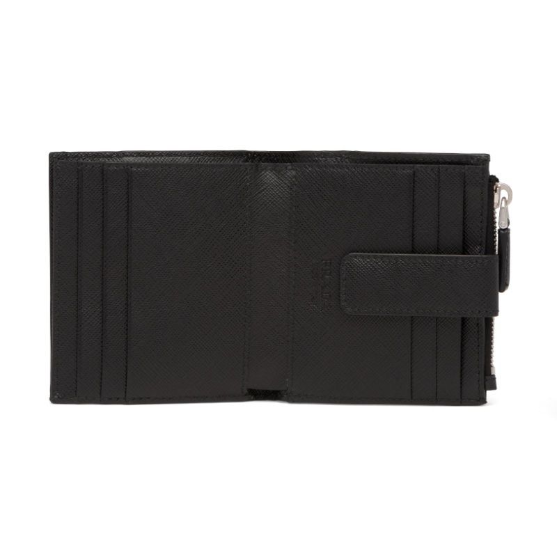 PRADA◇サフィアーノ レザー カード ホルダー ブラック (PRADA/カード PRADA◇サフィアーノ レザー カード ホルダー ブラック (PRADA/カード