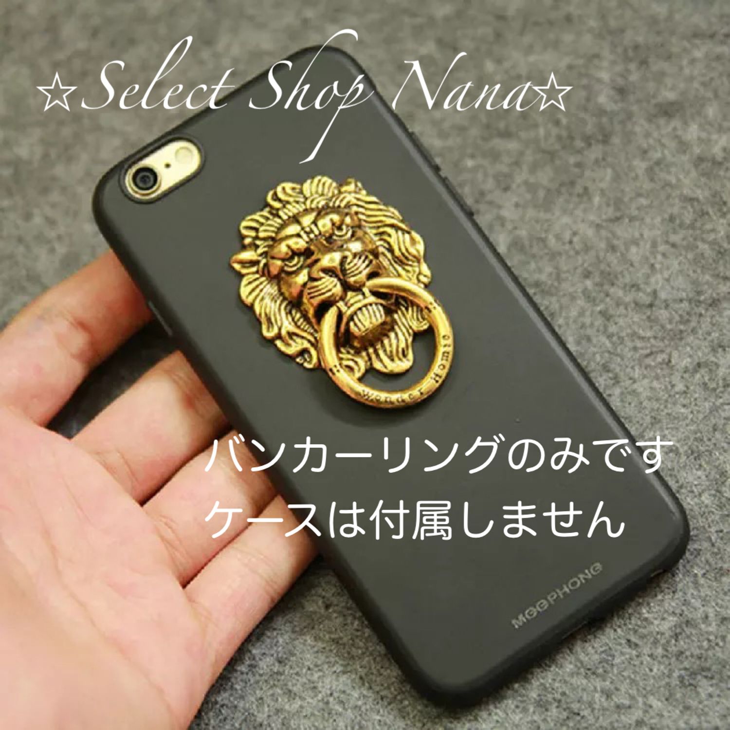 ライオン リング バンカーリング ゴールド 指輪 12 11 X Xr Max テックアクセサリー Buyma
