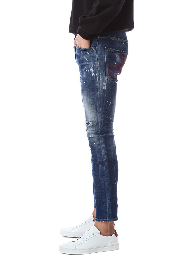 ディースクエアード) DSQUARED2 SKATER JEAN 71LB0774 (D SQUARED2 ディースクエアード) DSQUARED2 SKATER JEAN 71LB0774 (D SQUARED2
