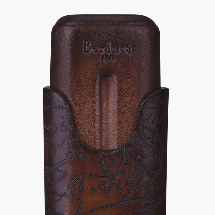 【Berluti】シガーケース 2 スクリットレザー BERLUTI【直営店】レザー スクリット 2シガーケース (Berluti