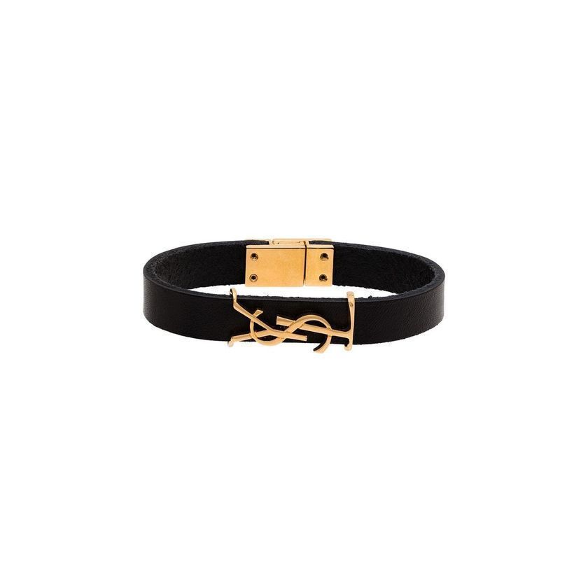 国内即発SAINT LAURENT YSL レザーオピウムブレスレット 国内即発SAINT LAURENT YSL レザーオピウムブレスレット