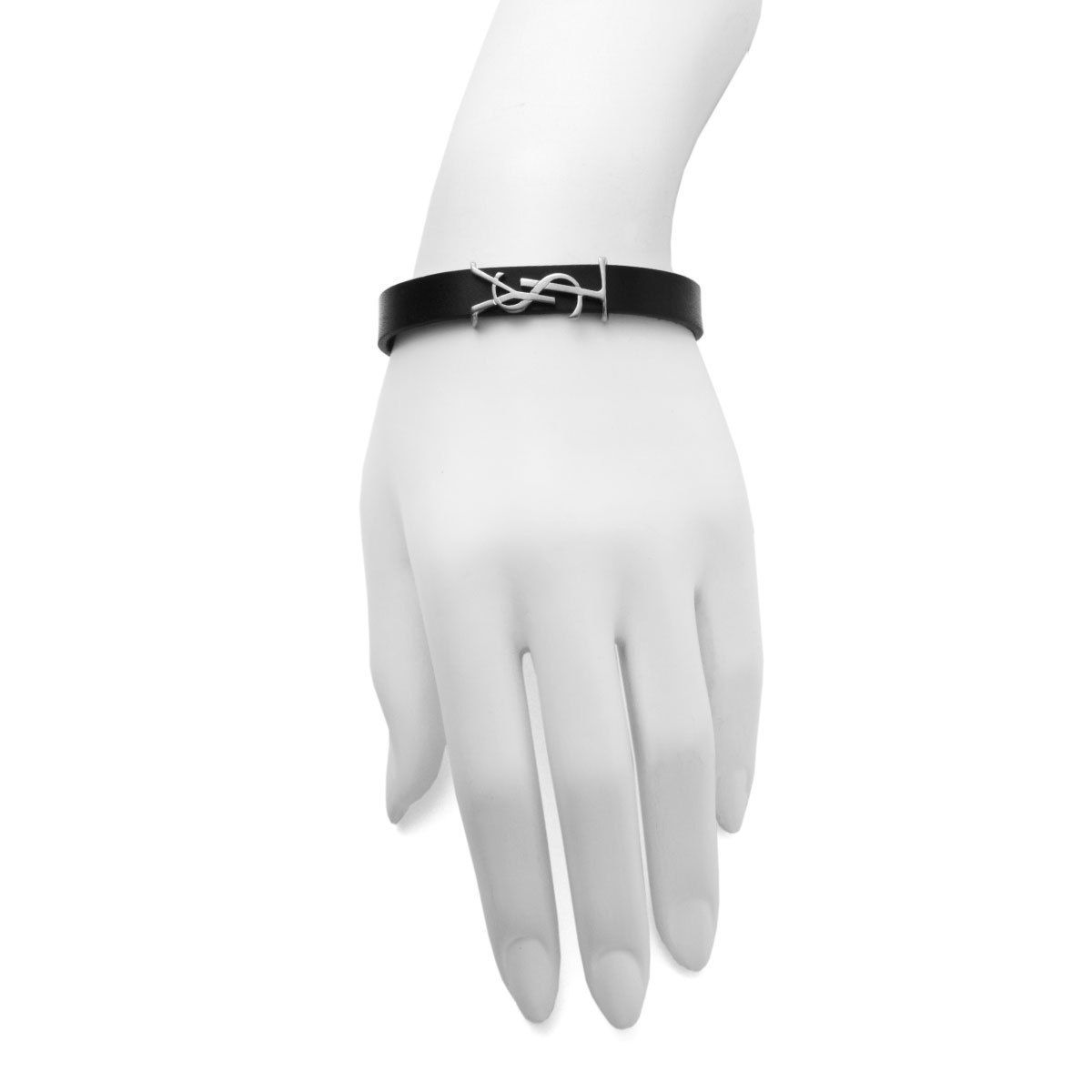 国内即発SAINT LAURENT YSL レザーオピウムブレスレット 国内即発SAINT LAURENT YSL レザーオピウムブレスレット