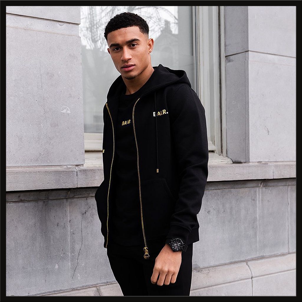 BALR.】 ボーラー Q-SERIES ZIPPED HOODIE フーディ パーカー (BALR 公式メーカー BALR. ボーラー Q-SERIES zip パーカー sizeXL パーカー