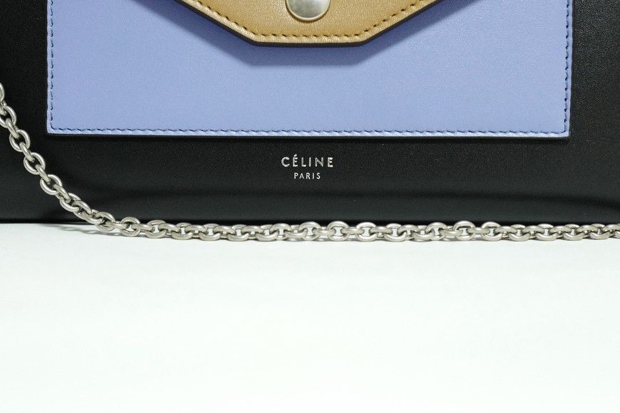 【EMS発送】☆CELINE☆ large flap チェーンウォレット キャメル EMS発送】☆CELINE☆ large flap チェーンウォレット キャメル