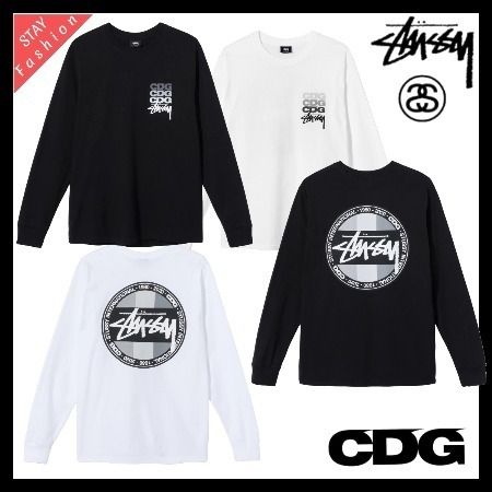 限定コラボ 激レア!STUSSY×COMME DES GARCONS CDG ロンT (STUSSY/T