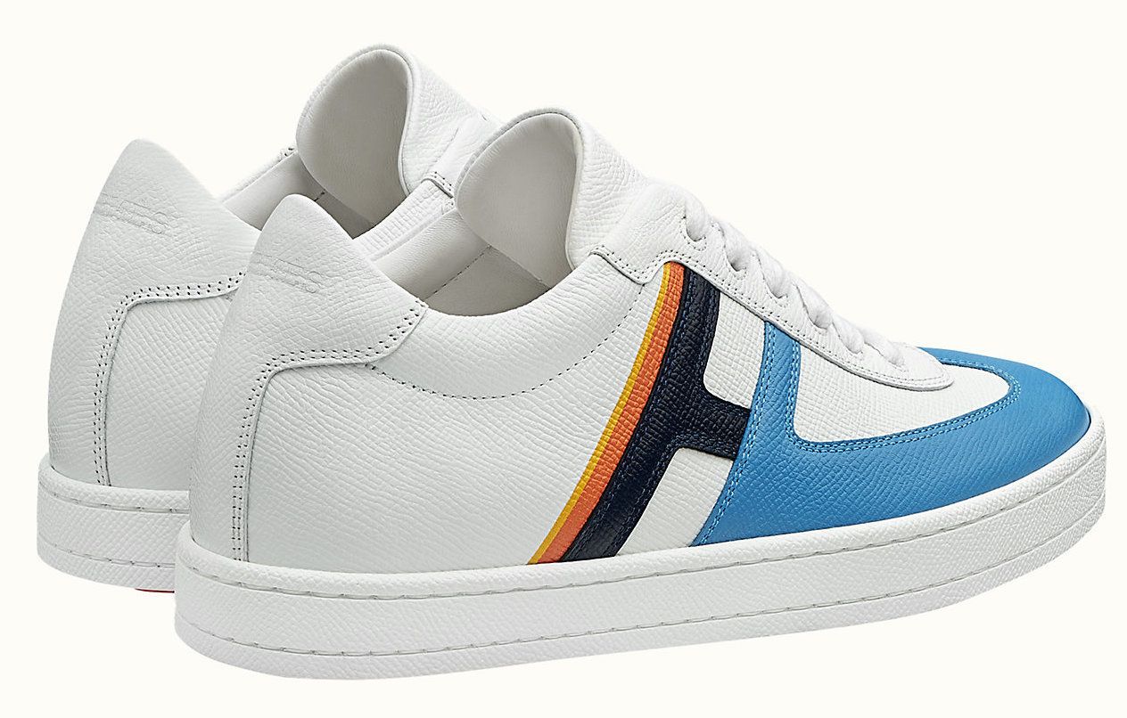 入手困難 ◇HERMES直営店◇希少!エレガント☆Boomerang sneaker ...