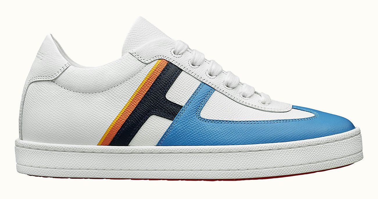 入手困難 ◇HERMES直営店◇希少!エレガント☆Boomerang sneaker ...
