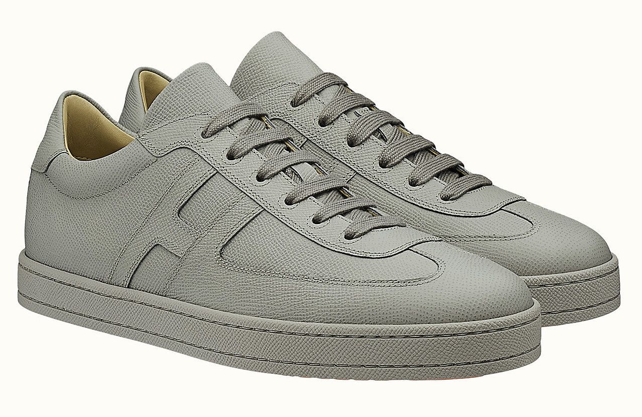 入手困難 ◇HERMES直営店◇希少!エレガント☆Boomerang sneaker ...