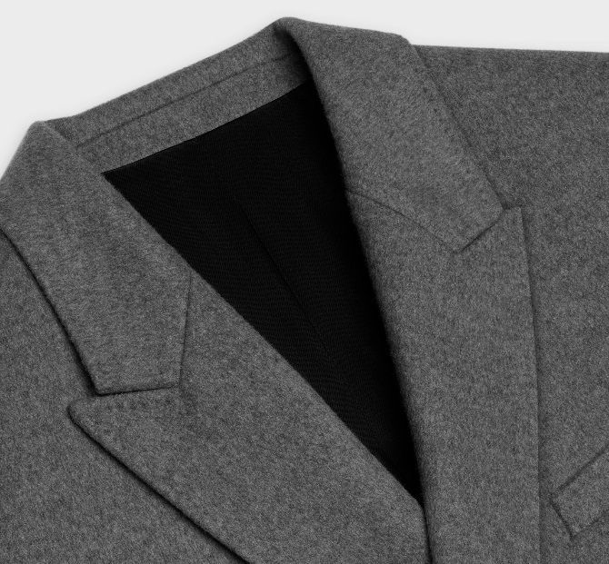 CELINE ウール カシミア バスローブコート (CELINE/コート) 2M383227G ...