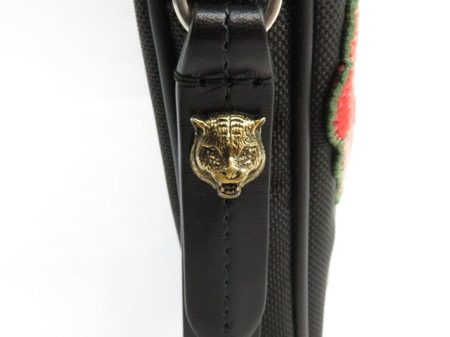 GUCCI バタフライ テクノキャンバス タブレット ケース #473883 (GUCCI